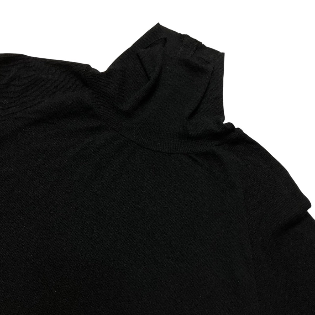 GALERIE VIE 23AW23033403709 レーヨンカシミヤジャージー ハイネックプルオーバータートルネックカットソー 古着・中古-3枚目のアイテム画像