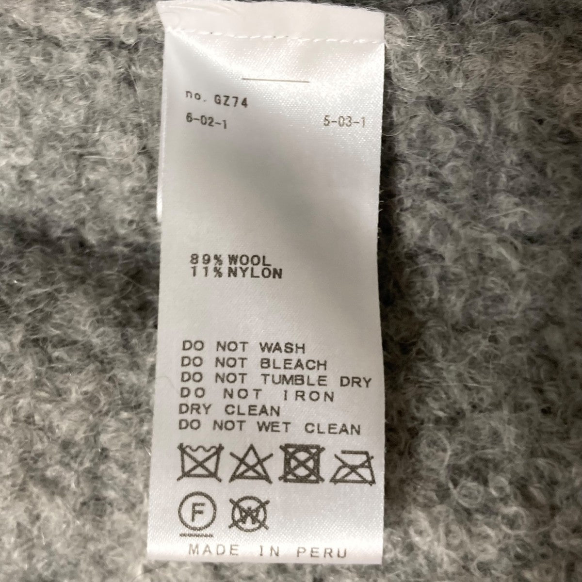 MIA 24AWTEDDY ジャケットカーディガン24080923004230 古着・中古-6枚目のアイテム画像