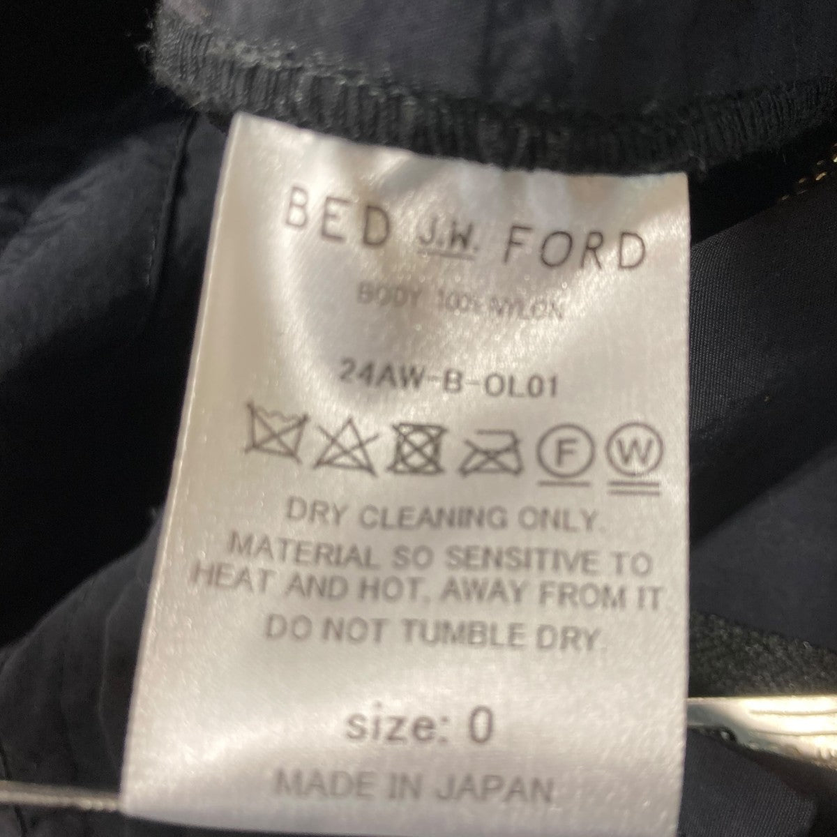 BED J．W． FORD 24AW Military Overalls 24AW B OL01 古着・中古-8枚目のアイテム画像