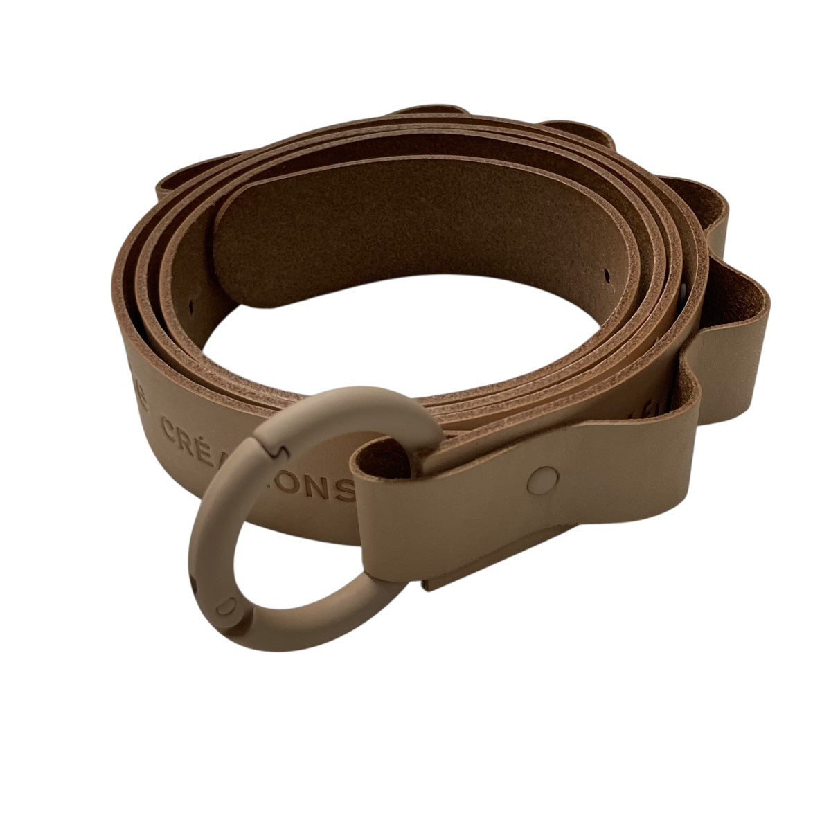 beautiful people smart phone shoulder belt in cowhide牛革ギャザーベルト1415511943 古着・中古-1枚目のアイテム画像