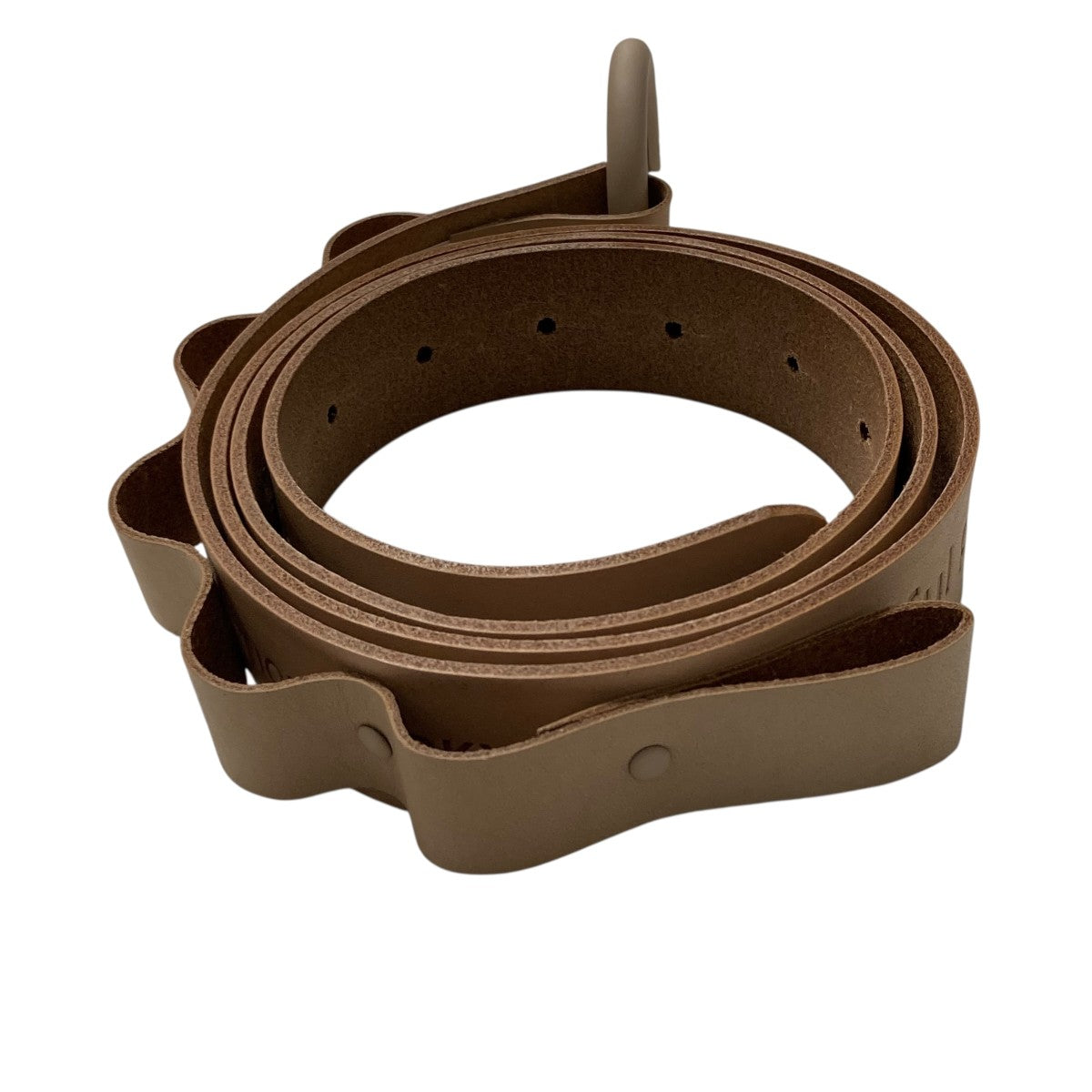 beautiful people smart phone shoulder belt in cowhide牛革ギャザーベルト1415511943 古着・中古-2枚目のアイテム画像