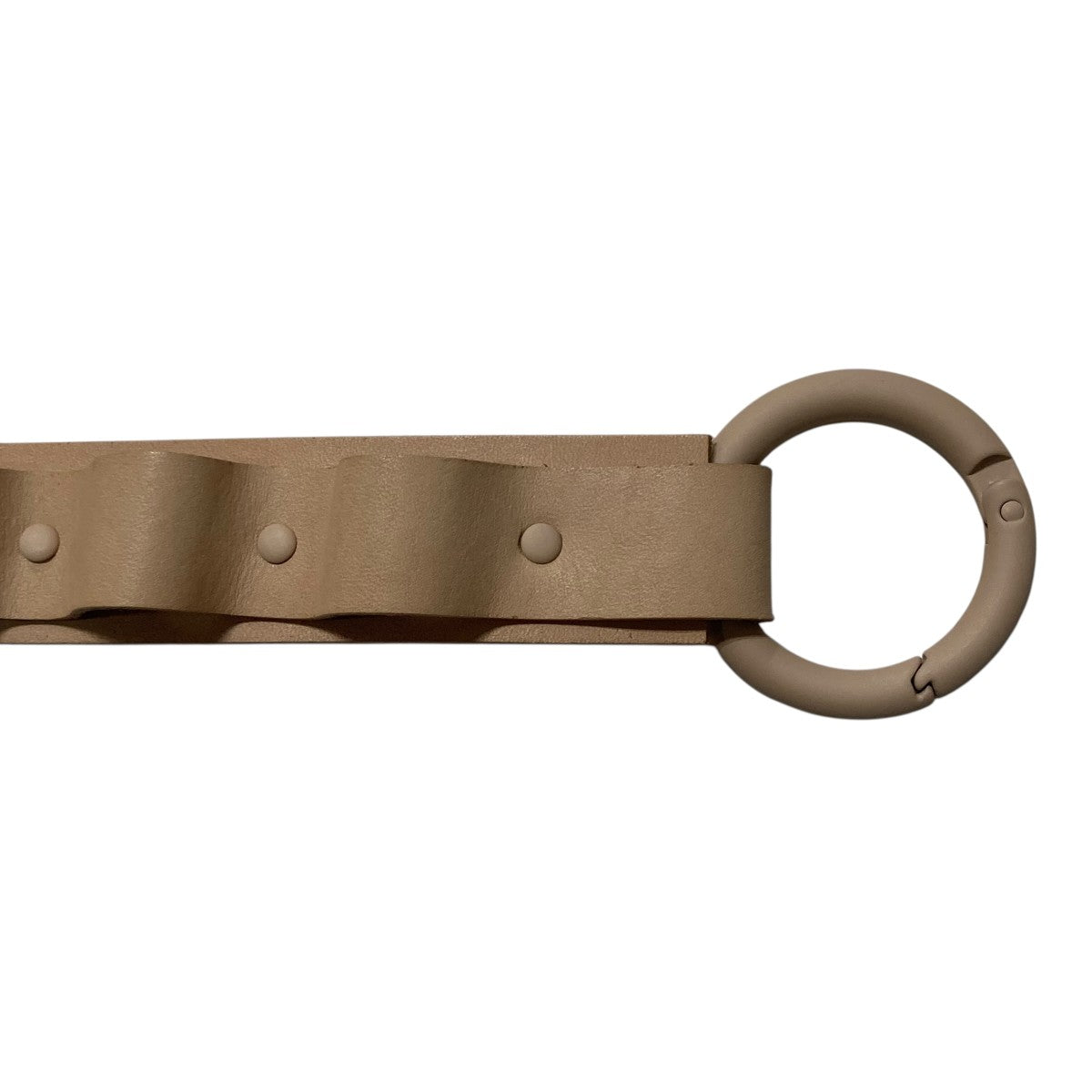 beautiful people smart phone shoulder belt in cowhide牛革ギャザーベルト1415511943 古着・中古-3枚目のアイテム画像