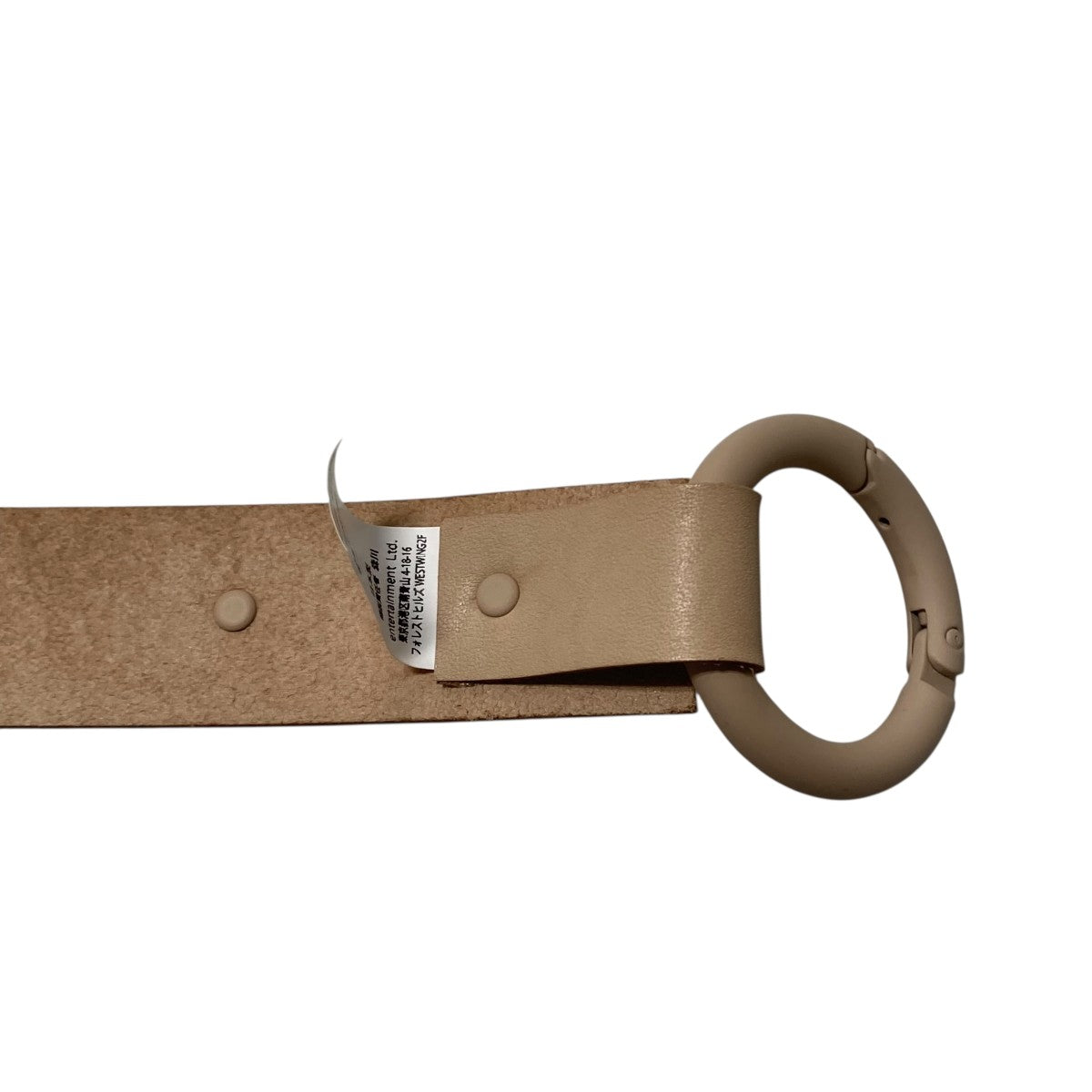 beautiful people smart phone shoulder belt in cowhide牛革ギャザーベルト1415511943 古着・中古-4枚目のアイテム画像