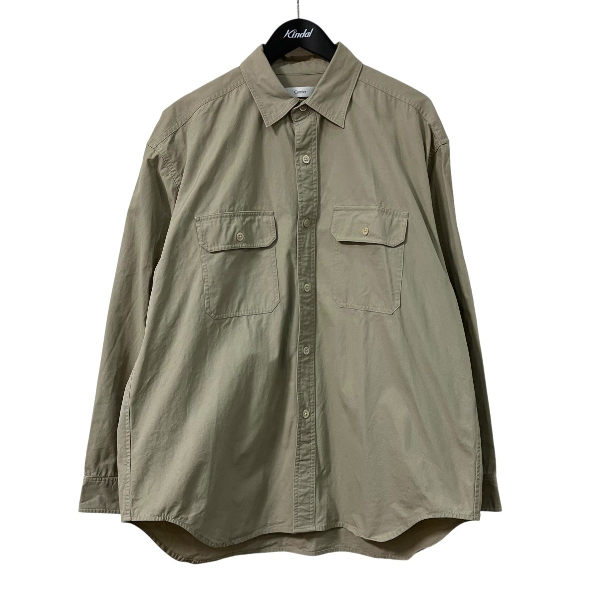 cornier コットンシャツ 古着・中古-1枚目のアイテム画像