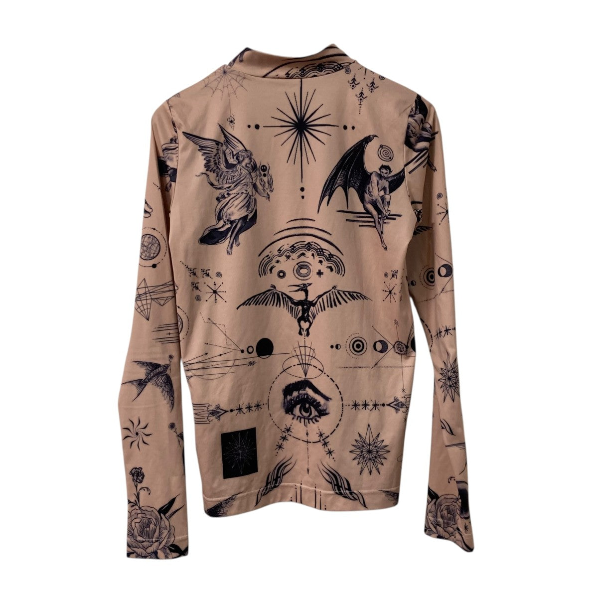 sacai×Jean Paul GAULTIER 21AWPrint Long Sleeve T-Shirtセカンド