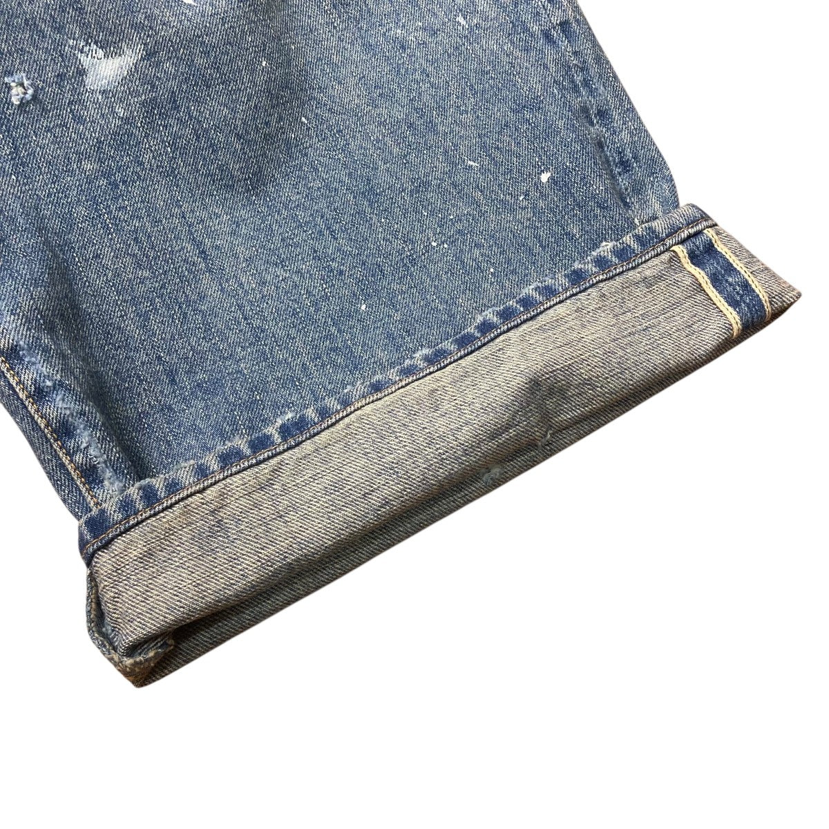 TATOO STUDIO YAMADA(タトゥースタジオヤマダ) RIPPED WIDE STRAIGHT