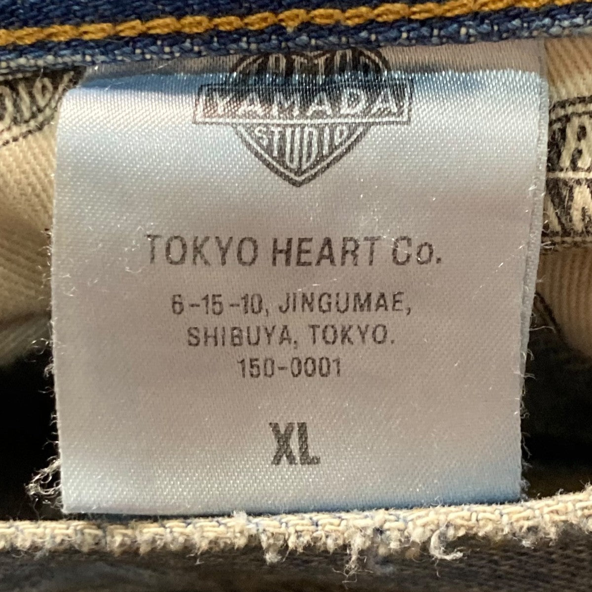 TATOO STUDIO YAMADA(タトゥースタジオヤマダ) RIPPED WIDE STRAIGHT