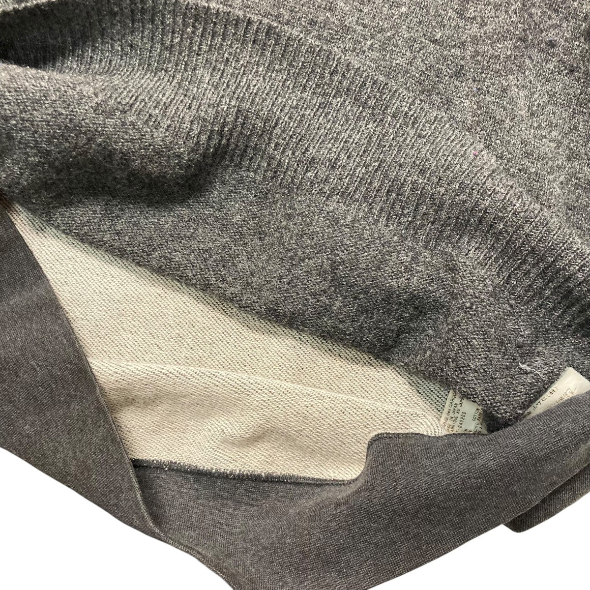 AD1998  素材切替クルーネックカットソー HT 040200