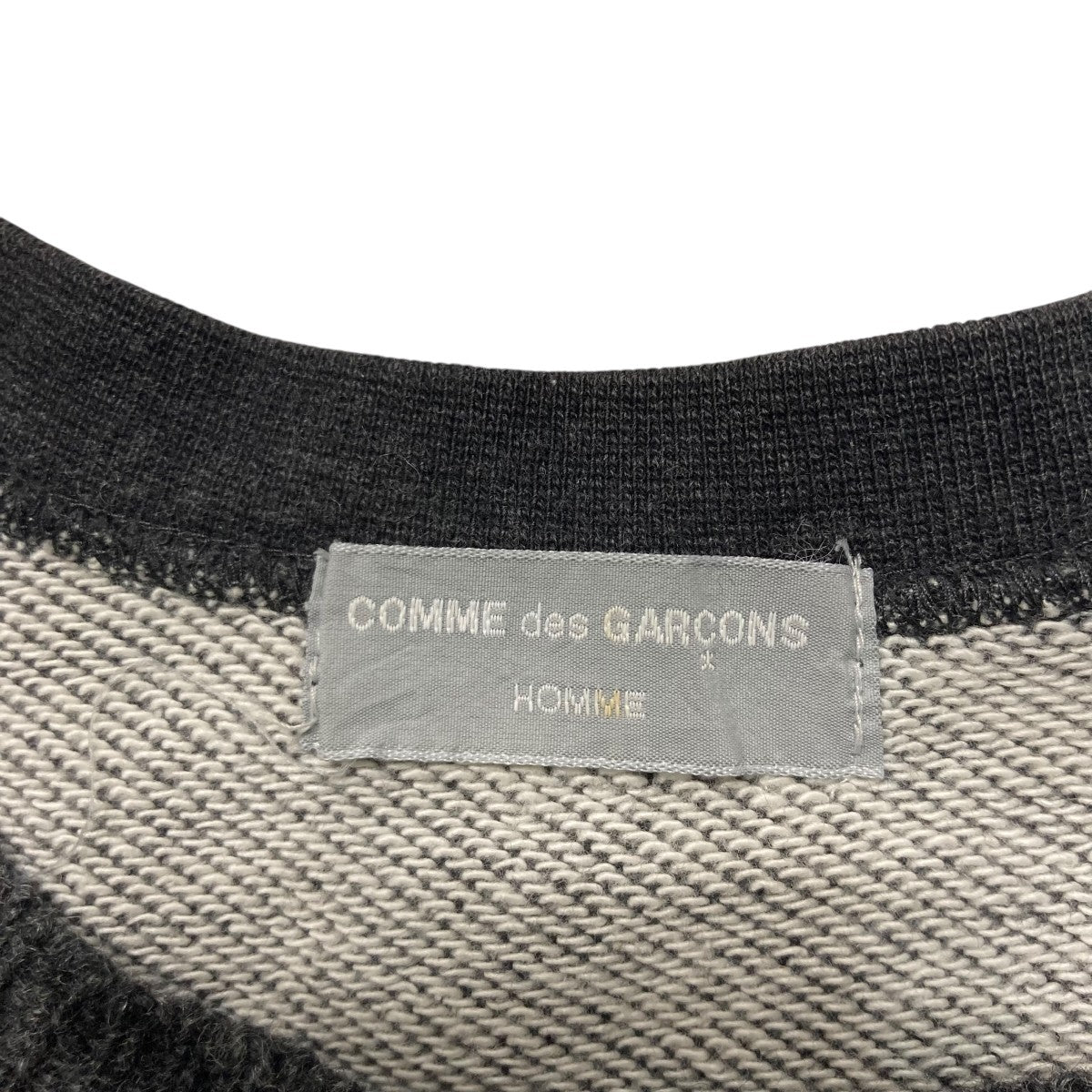 AD1998  素材切替クルーネックカットソー HT 040200