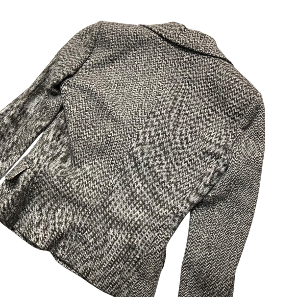 ヘリンボーン織りテーラードジャケットF1188T  FC3A2