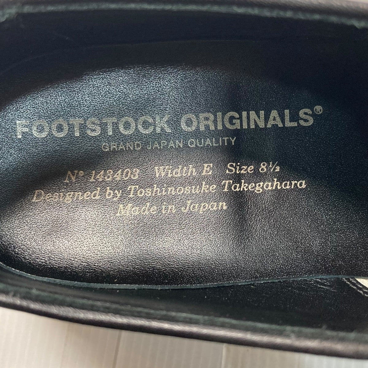 SERVICEMAN SHOESプレーントゥシューズ143403