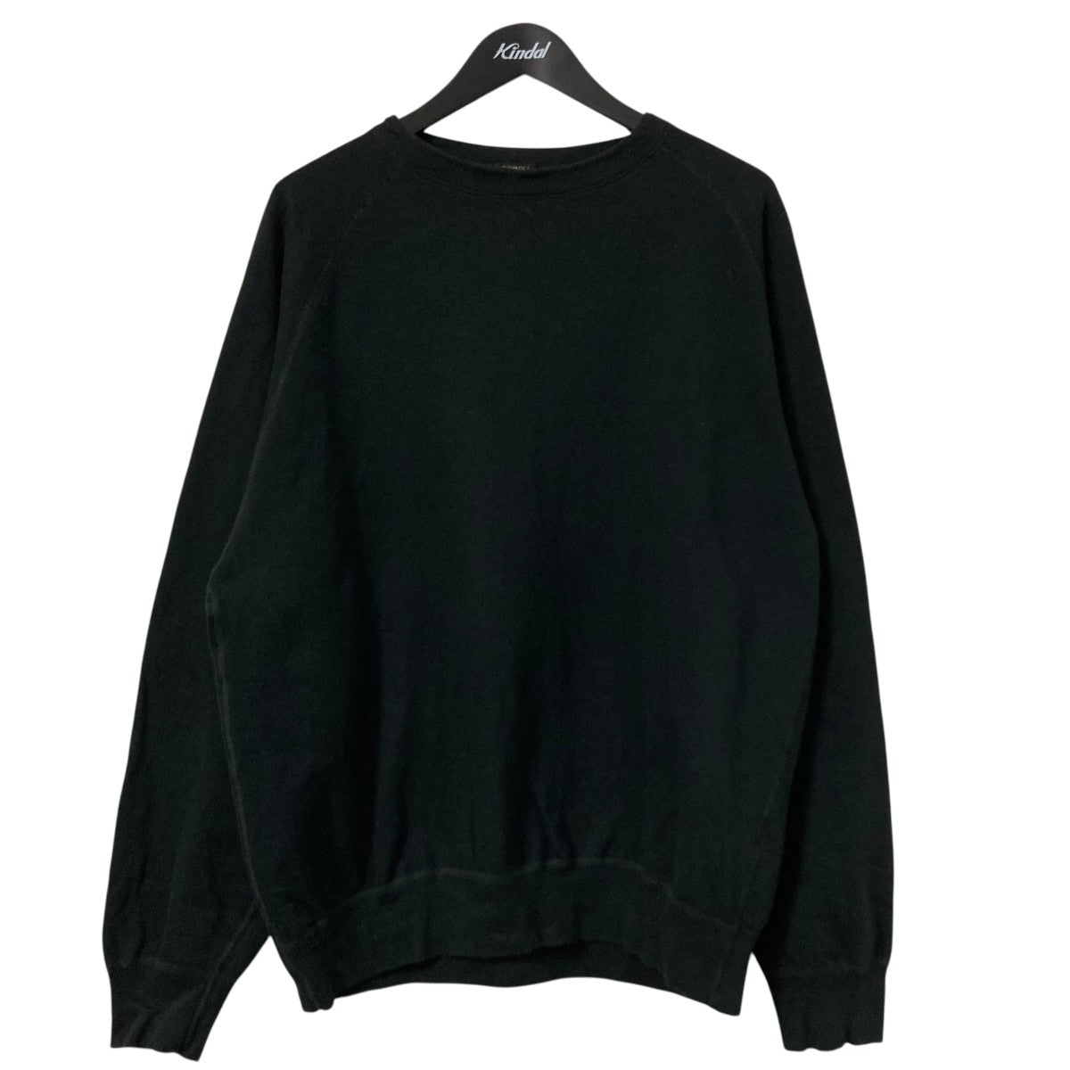 COMOLI(コモリ) 24SS 製品染 裏毛 クルーネック Z01 05029 Z01 05029