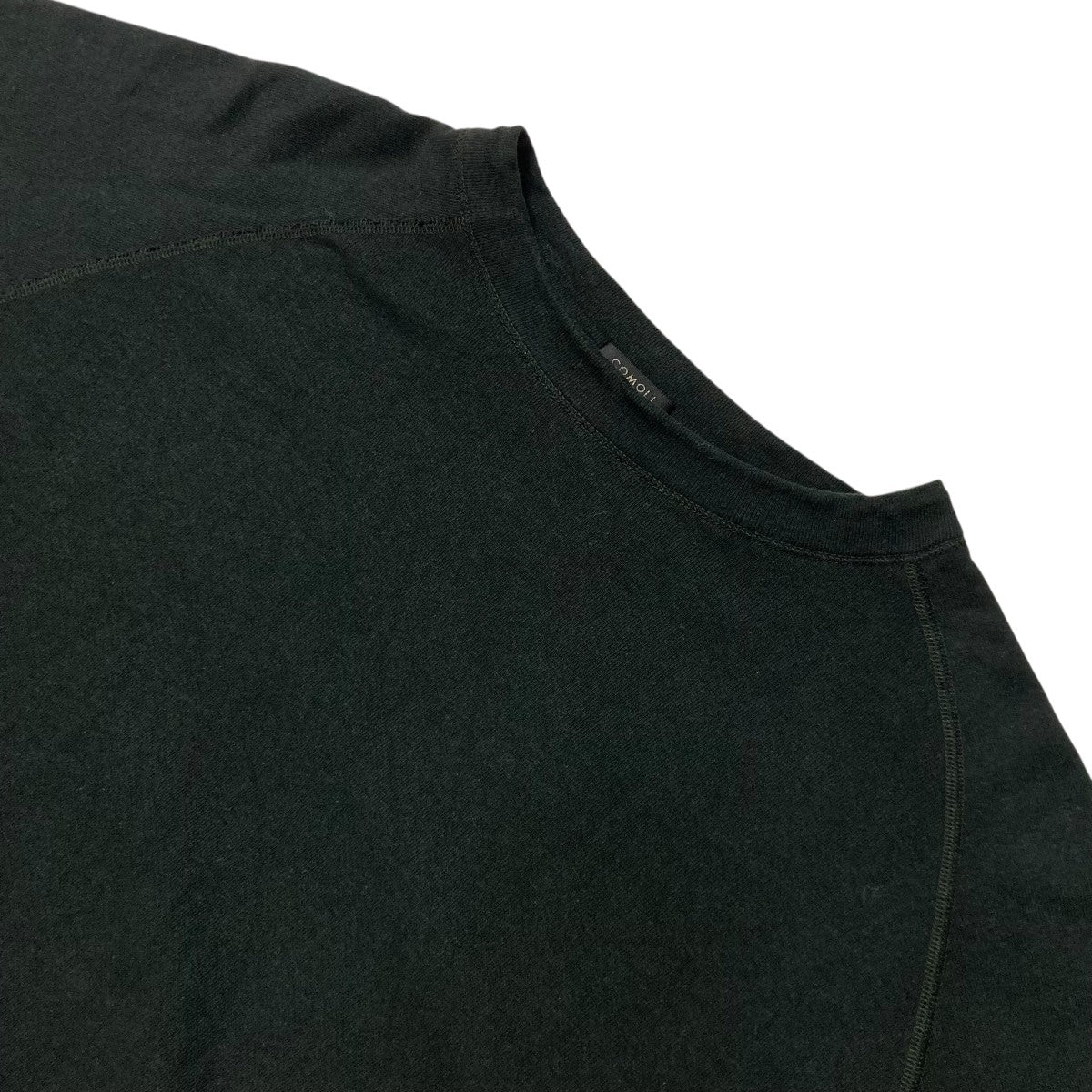 COMOLI(コモリ) 24SS 製品染 裏毛 クルーネック Z01 05029 Z01 05029