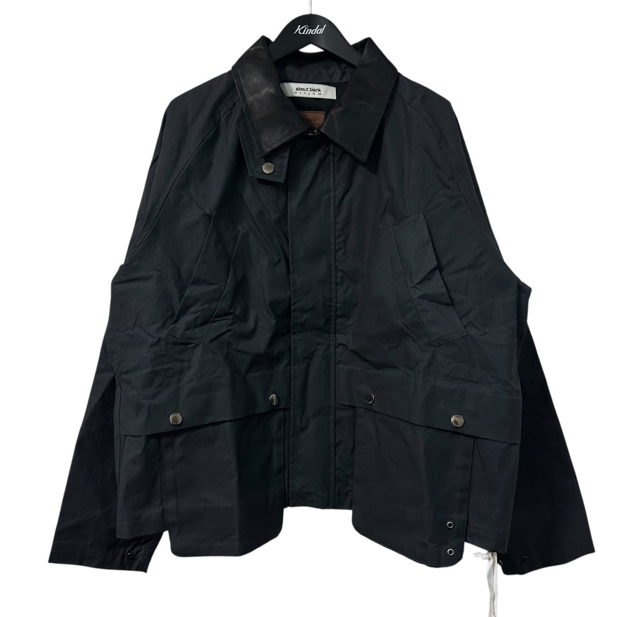 cropped wax jacketクロップドジャケット