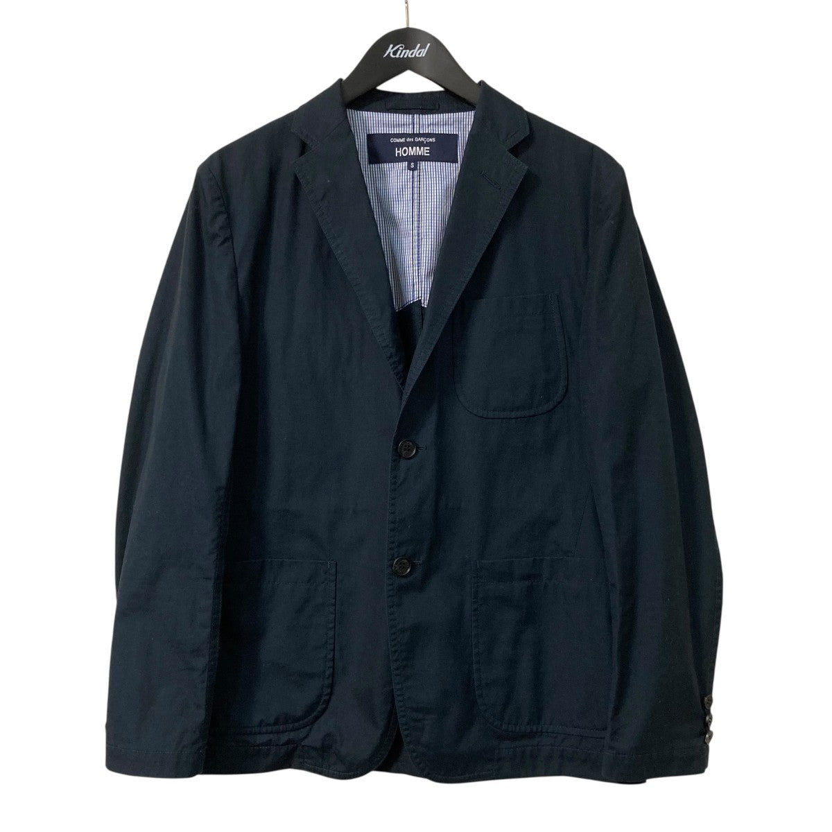COMME des GARCONS HOMME 25SS綿ブロード ジャケットテーラードジャケットHO J103 古着・中古-1枚目のアイテム画像