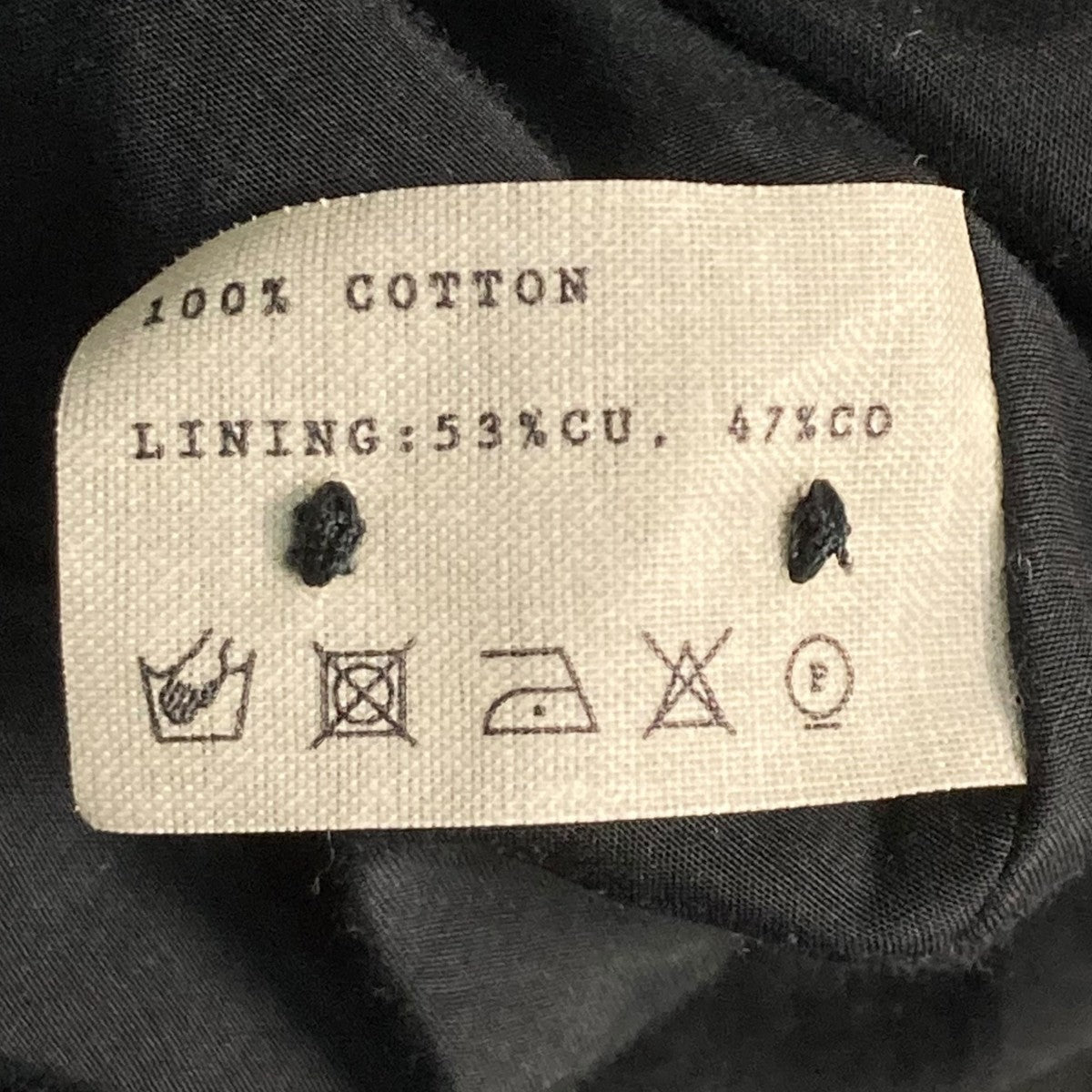 toogood THE MESSENGER COATコットンチェックロングコート 古着・中古-7枚目のアイテム画像