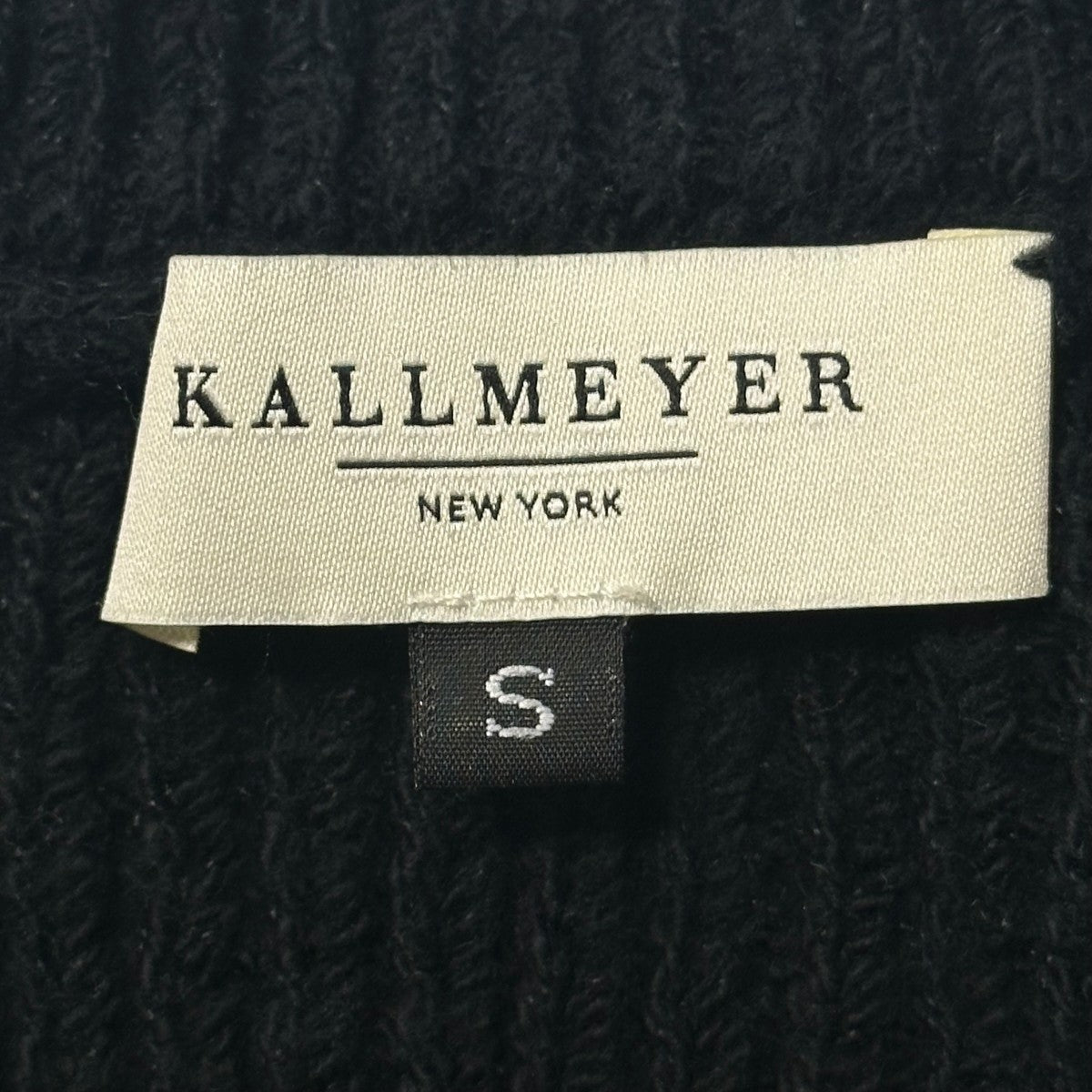 KALLMEYER 25SSLOGAN V-NECK VESTニットベスト 古着・中古-7枚目のアイテム画像