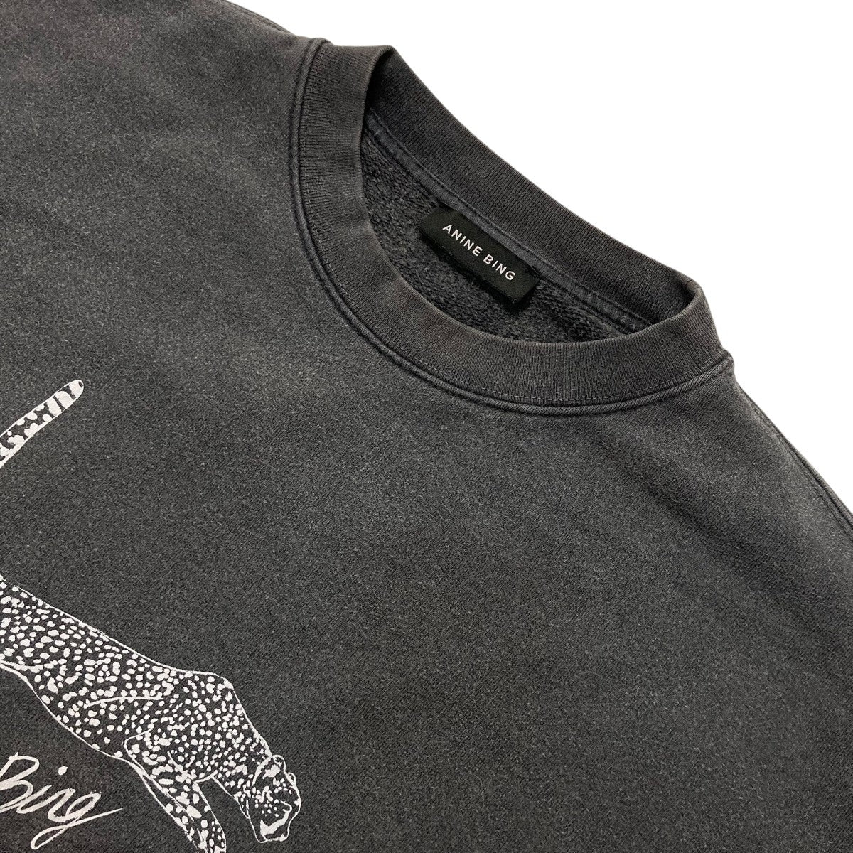 ANINE BING(アニンビン) SPENCER SWEATSHIRT SPOTTEDクルーネック