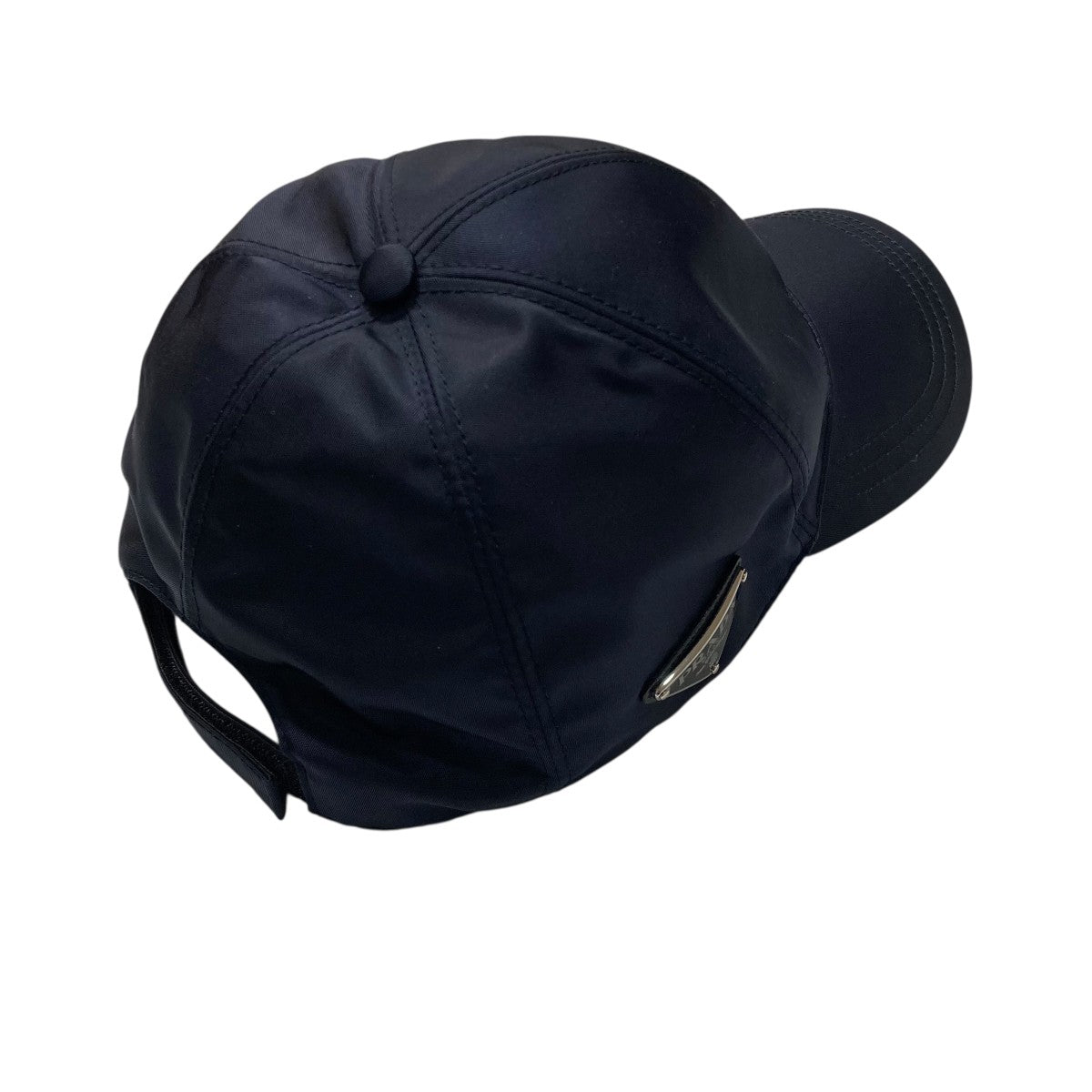 ブラック Re-Nylon ベースボールキャップ Re-nylon ベースボール