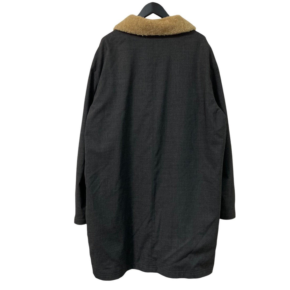 FABRIC WOOL COATウールロングコートHC1319A