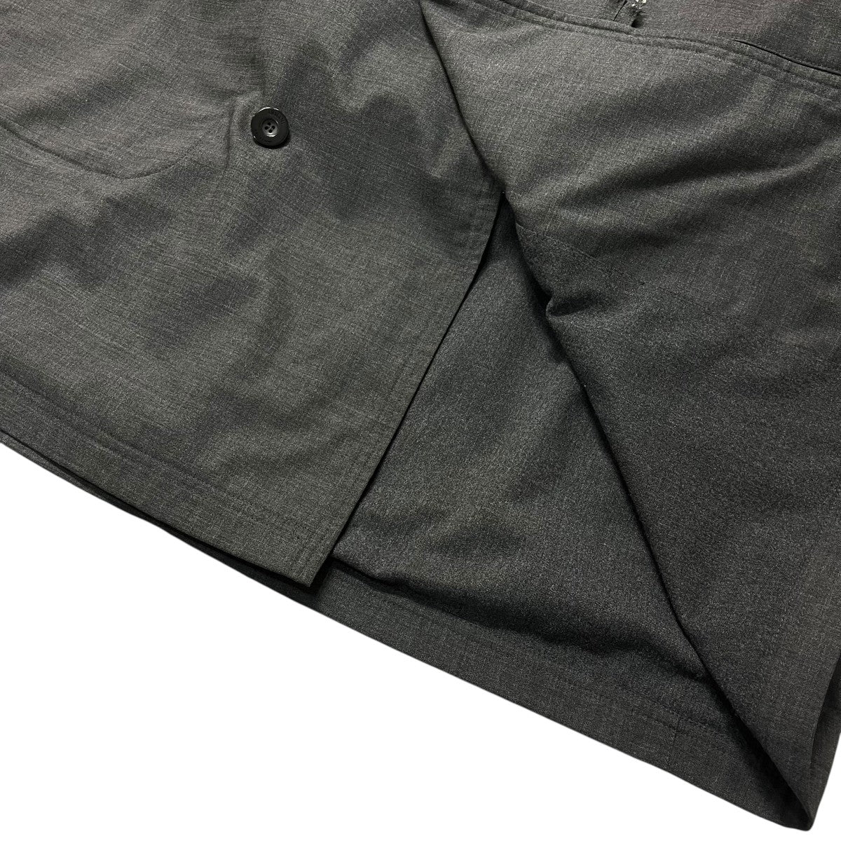 FABRIC WOOL COATウールロングコートHC1319A