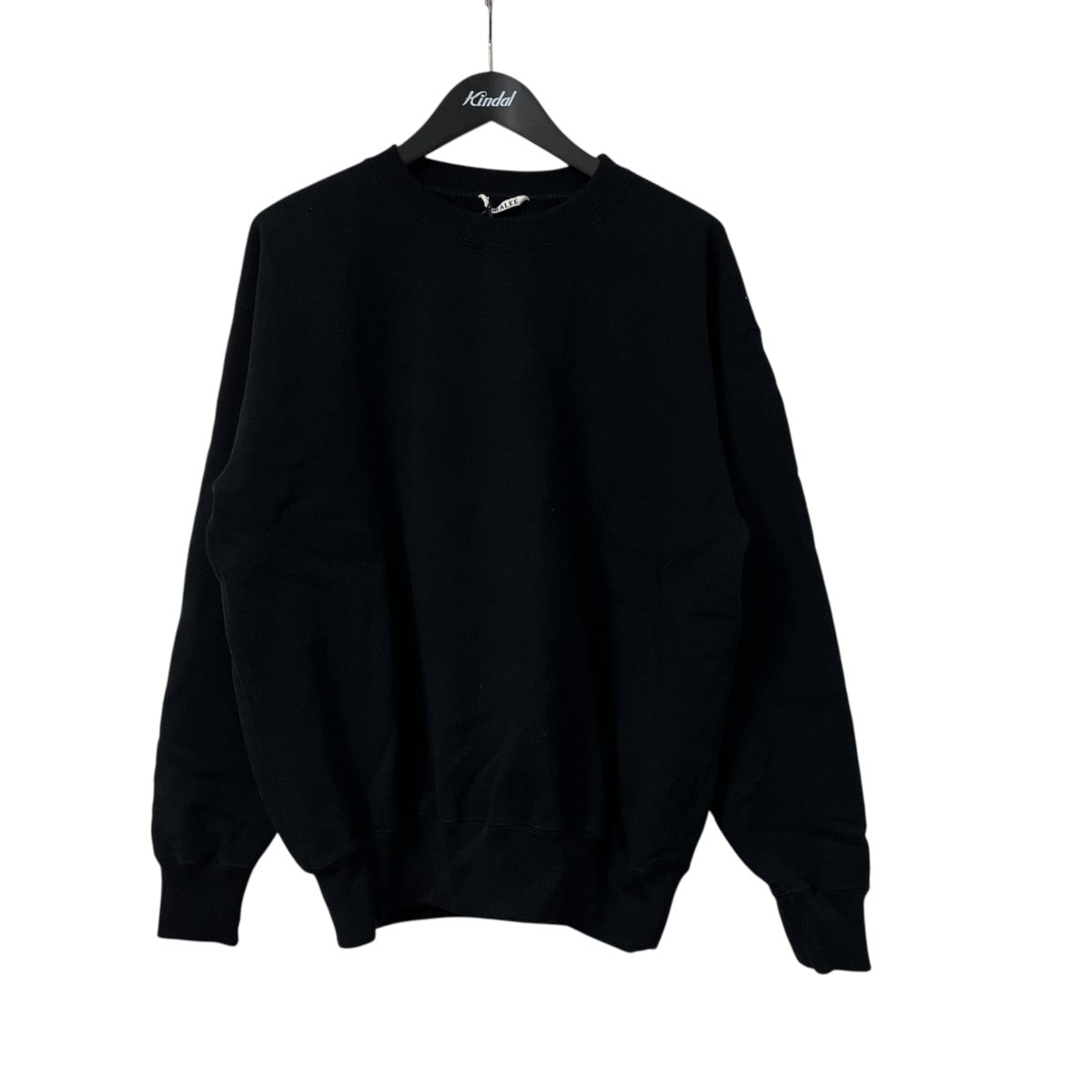 AURALEE SMOOTH SOFT BD SWEAT裏起毛クルーネックスェットA25AP02TU 古着・中古-1枚目のアイテム画像