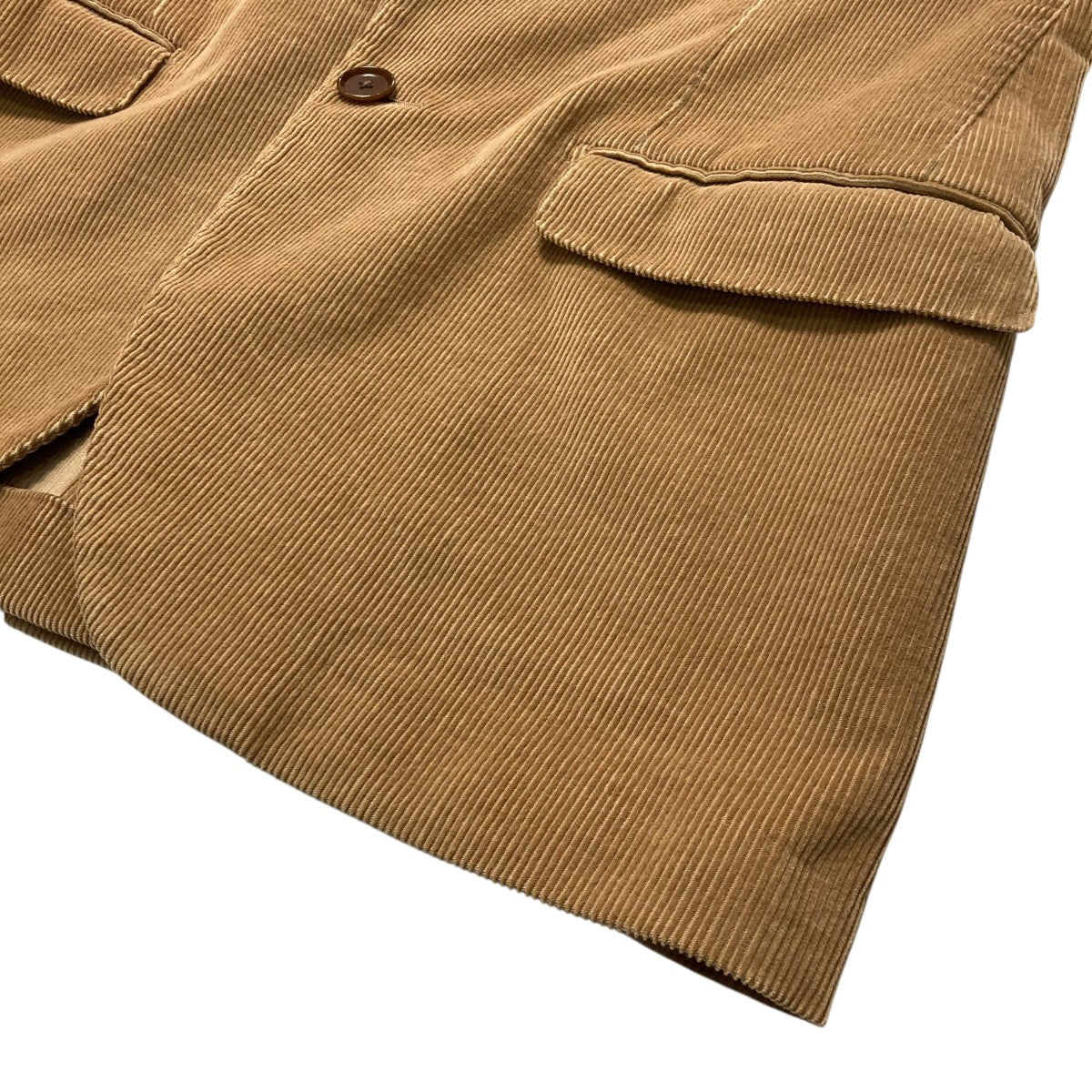 トゥモローランド ピルグリム ノーカラージャケット キャメル 46