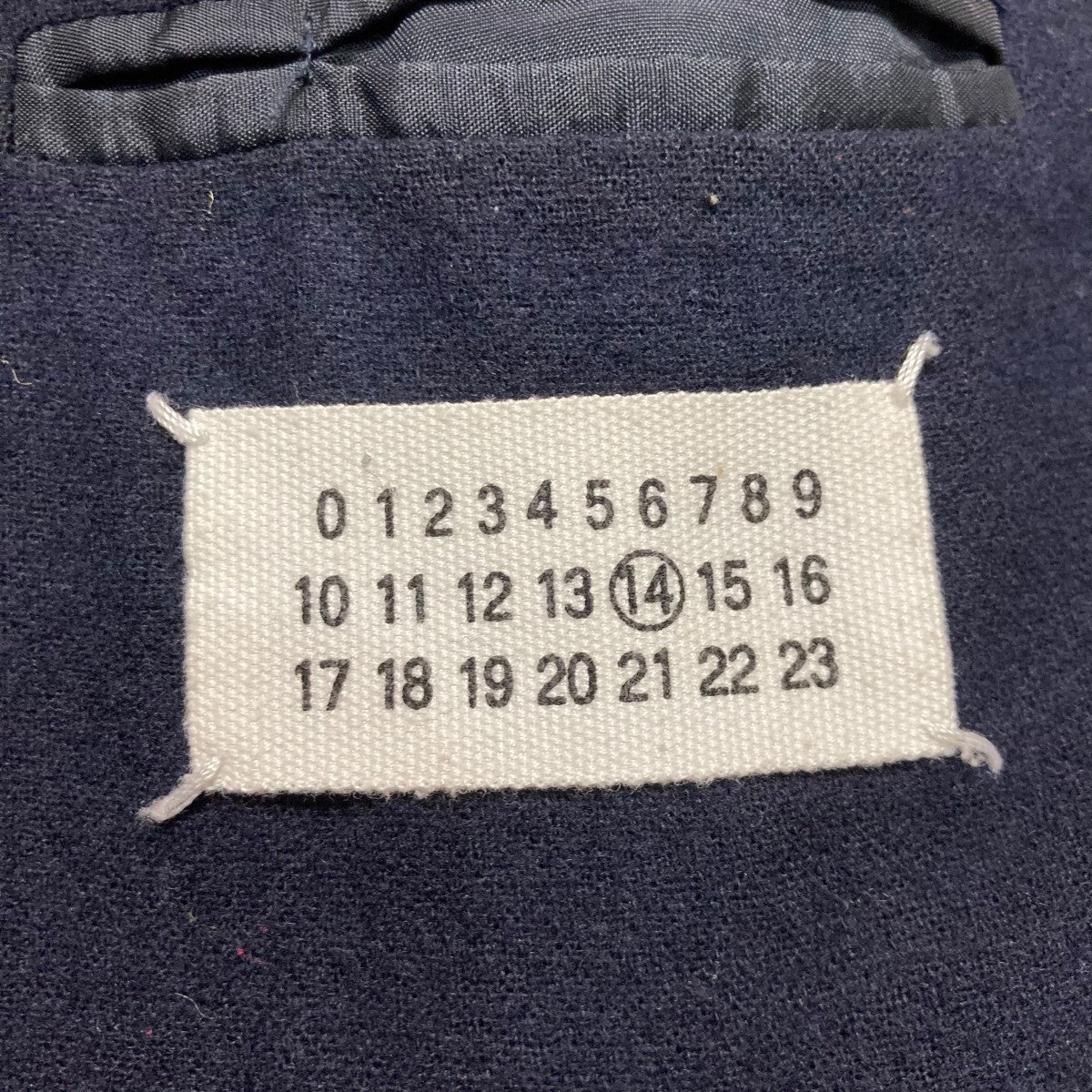 Maison Margiela(メゾンマルジェラ) 07AWここのえタグ金ボタン