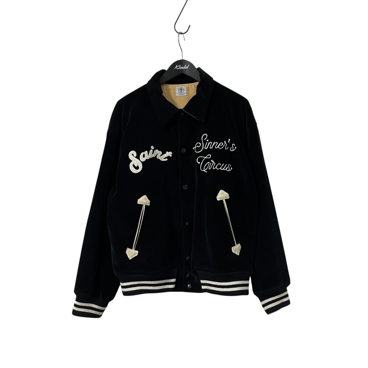 SAINT MICHAEL 21AWCORDUROY JACKETバック刺繍コーデュロイジャケットSM A21 0000 041 古着・中古-1枚目のアイテム画像