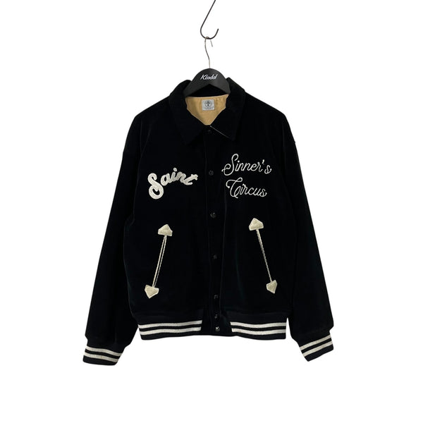 Saint Michael　コーデュロイジャケット SAINT MICHAEL(セントマイケル) 21AWCORDUROY JACKETバック刺繍