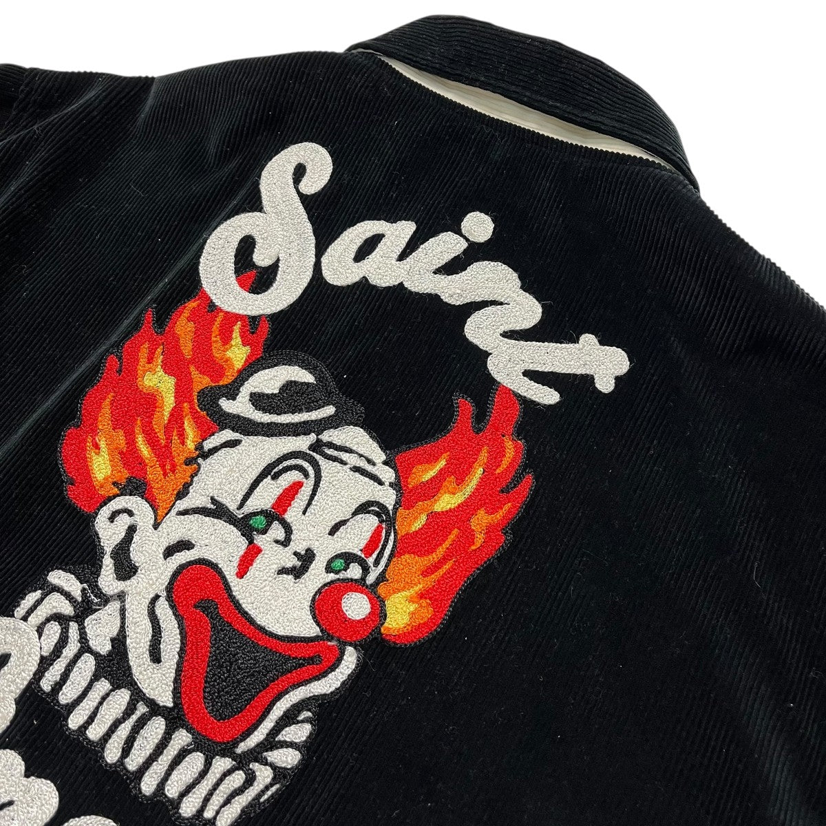 SAINT MICHAEL 21AWCORDUROY JACKETバック刺繍コーデュロイジャケットSM A21 0000 041 古着・中古-4枚目のアイテム画像