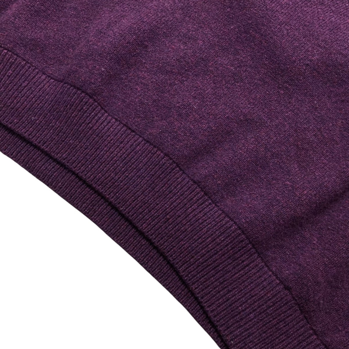 UNUSED 7G V-neck knitウールVネックニットUS1497 古着・中古-5枚目のアイテム画像