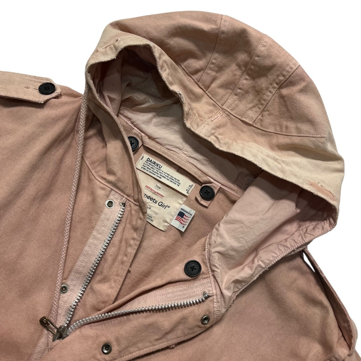 22SSJimmy Mods Coatモッズコート22SS O-1