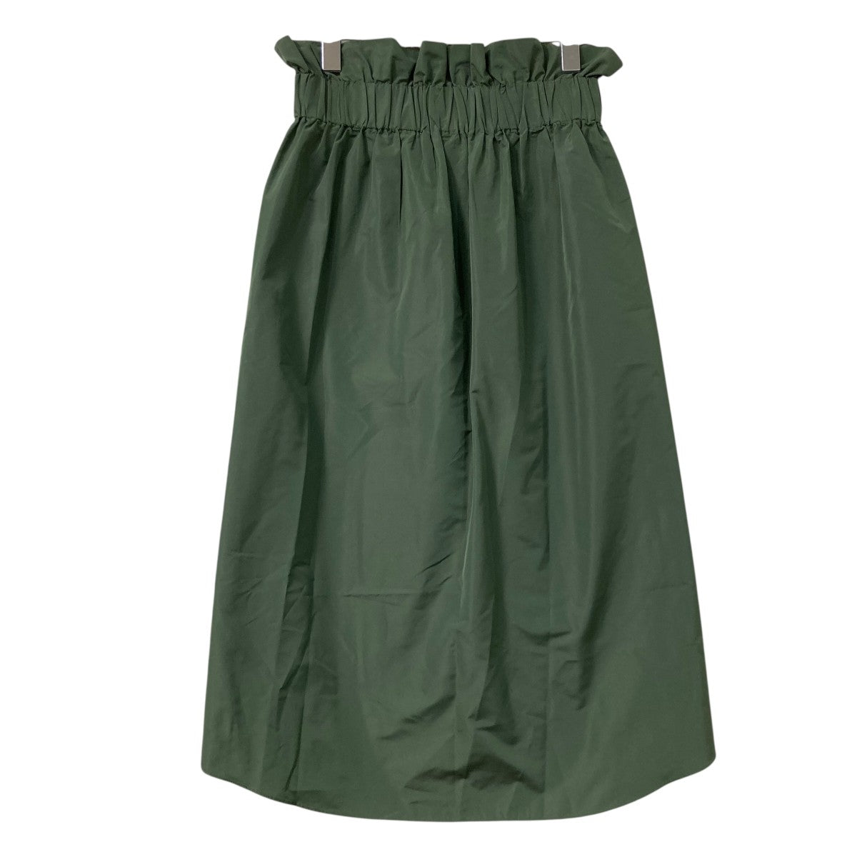 Patou リサイクルファイユ ドローストリング グログランスカートフロントスリットロングスカートSK0340011753L 古着・中古-2枚目のアイテム画像