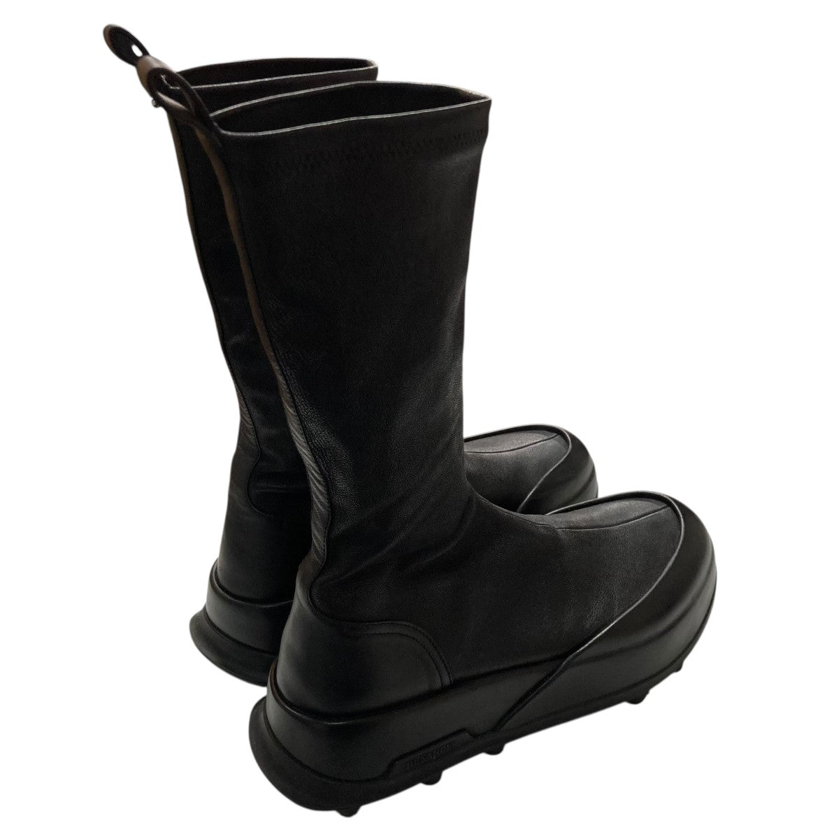 24SSNAPPA STRETCH LEATHERレザーミドルブーツJ32WS0045
