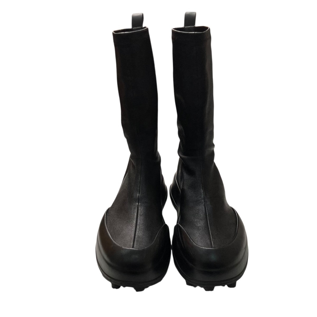 24SSNAPPA STRETCH LEATHERレザーミドルブーツJ32WS0045