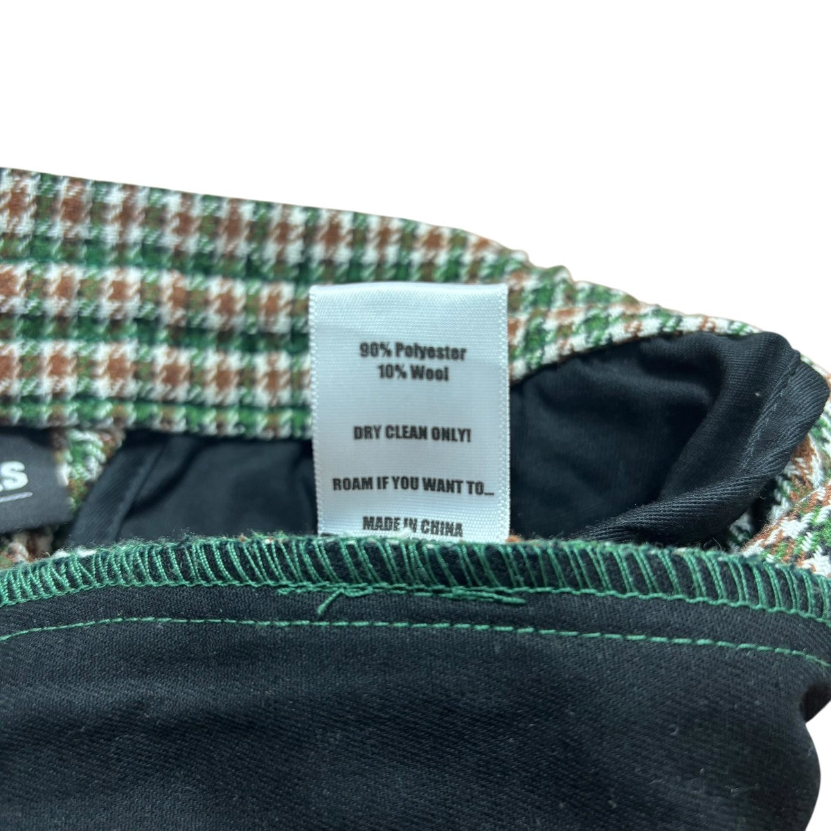 PLEASURES IGNITION PLAID PANT 古着・中古-6枚目のアイテム画像