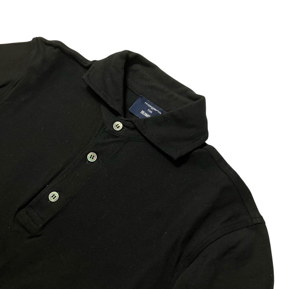 MORGANO×BEAMS F カノコ ポロシャツポロシャツ21 02 0007 872 古着・中古-3枚目のアイテム画像