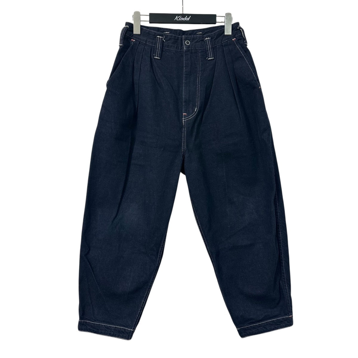 Porter Classic CLASSIC DENIM PAJAMA PANTSタックデニムパンツ 古着・中古-1枚目のアイテム画像
