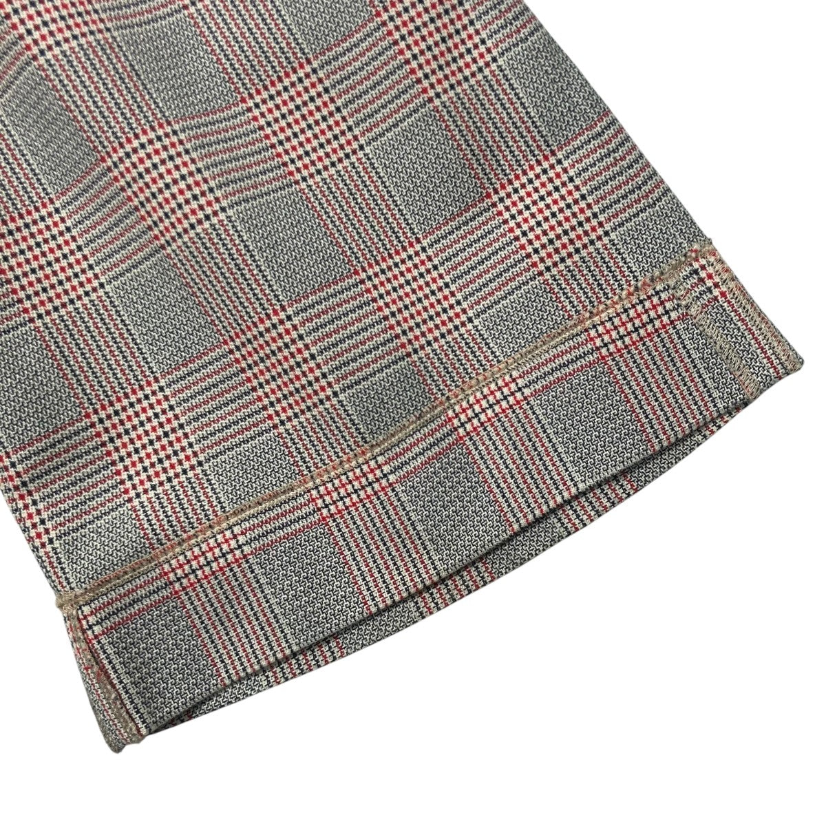 MASU 23AWGLEN PLAID FLARE TROUSERSワイドパンツMFFW PT1623 古着・中古-5枚目のアイテム画像