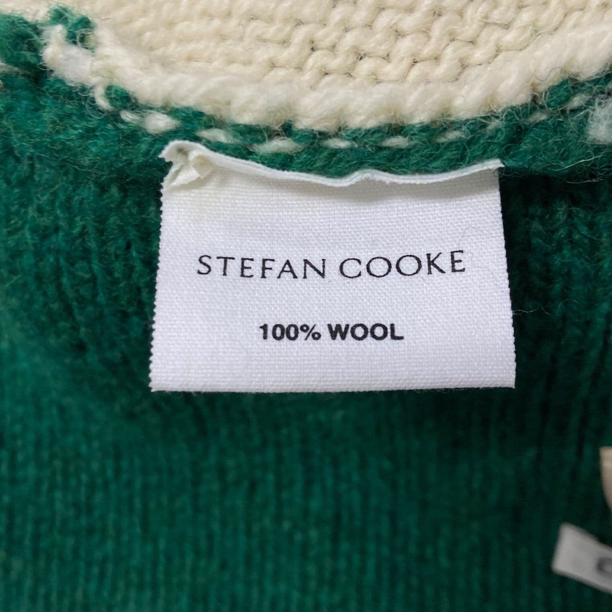 STEFAN COOKE Knitted Beanieニットキャップ 古着・中古-7枚目のアイテム画像