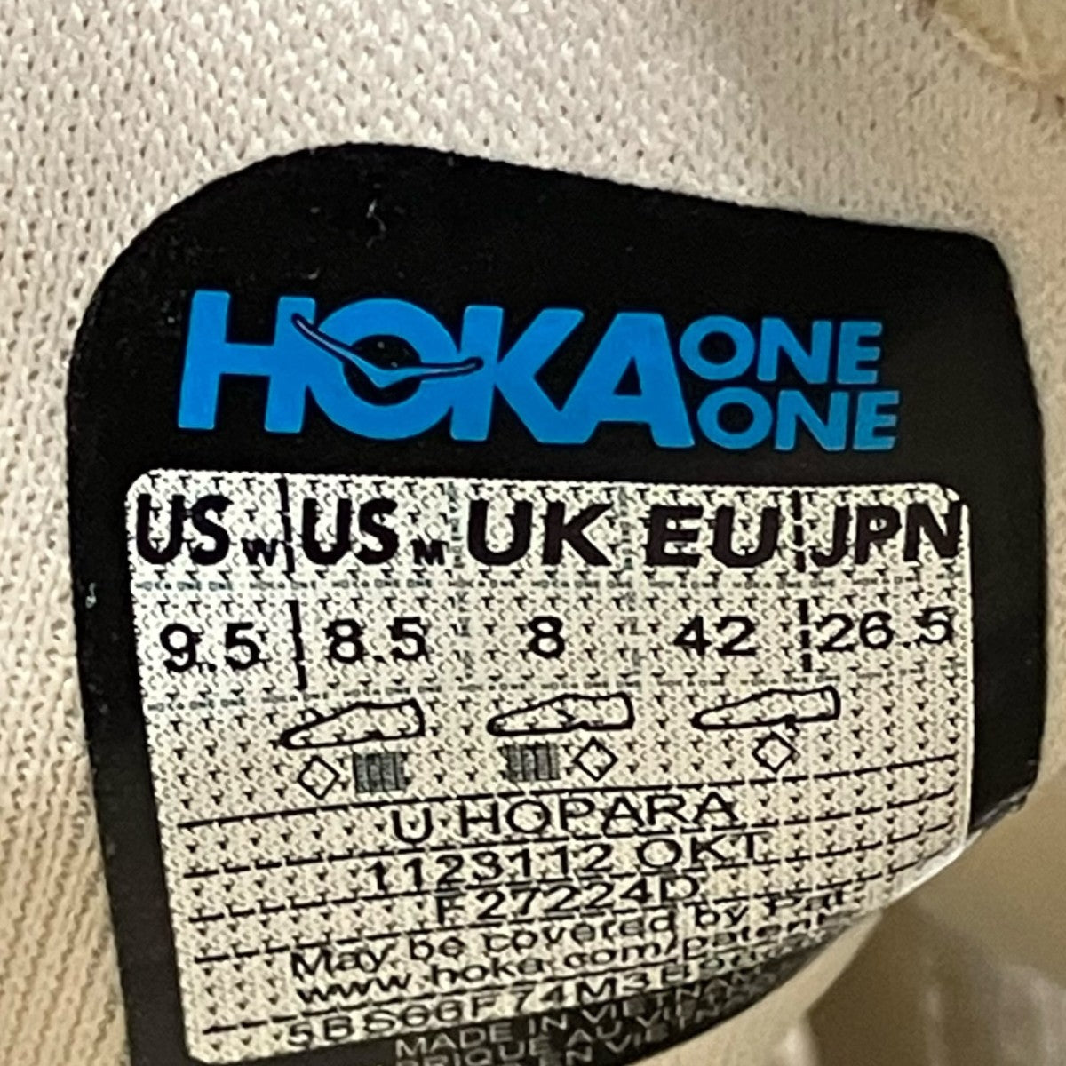 HOKAONEONE HOKA HOPARAサンダル1123112 古着・中古-6枚目のアイテム画像