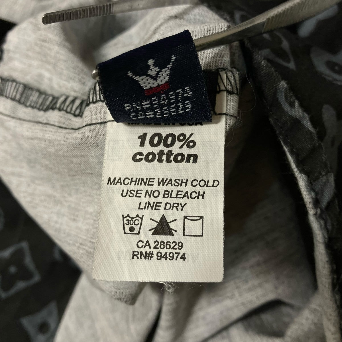 stussy 90s 紺タグ半袖シャツ 古着・中古-7枚目のアイテム画像