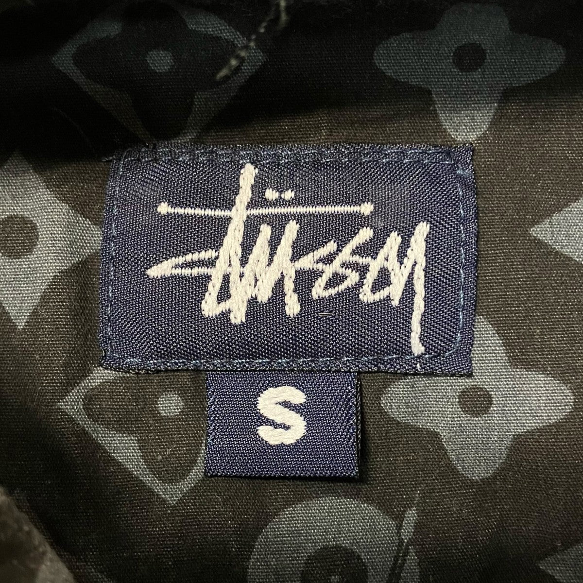 stussy 90s 紺タグ半袖シャツ 古着・中古-8枚目のアイテム画像