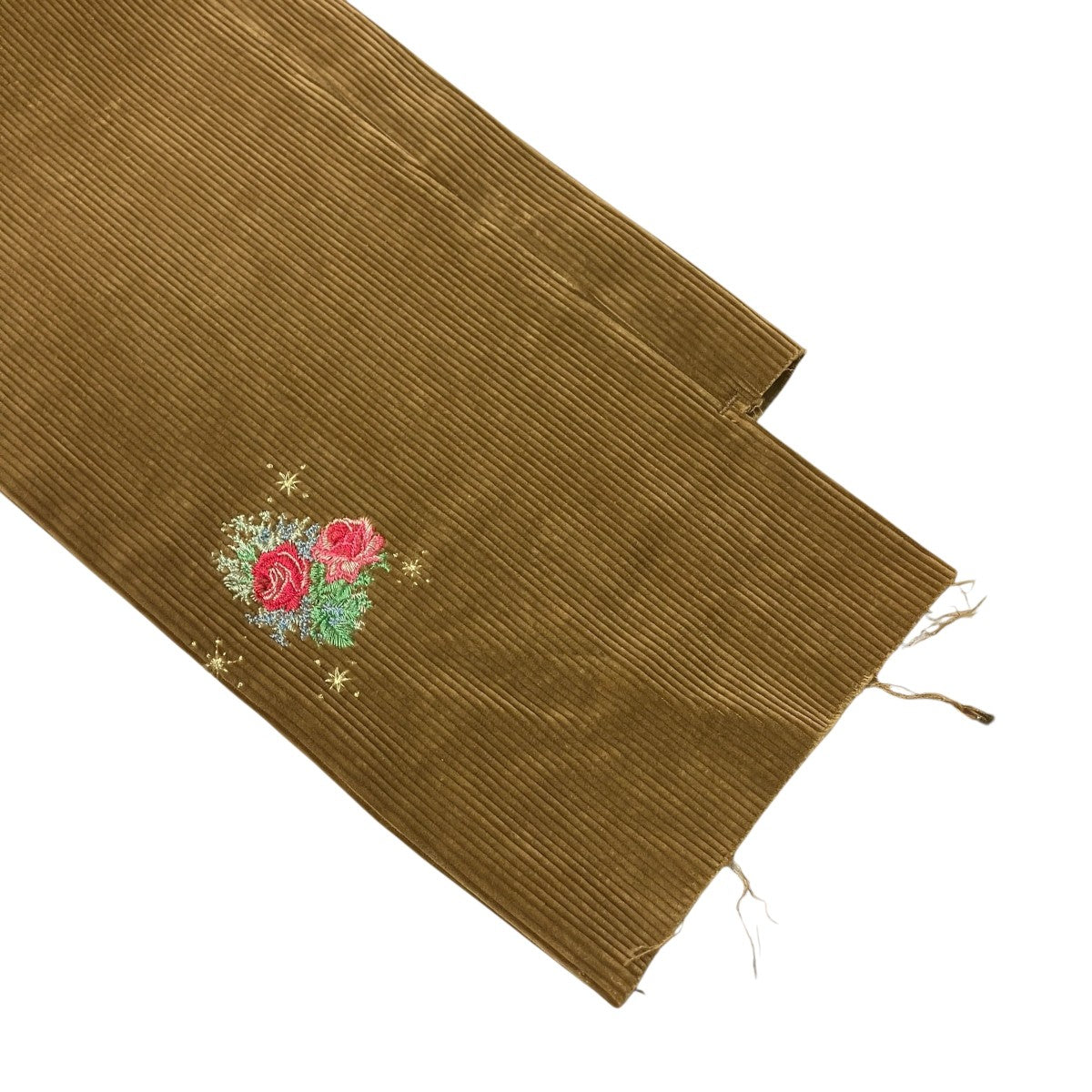 花柄刺繍ベロアパンツMID23AW-PT06