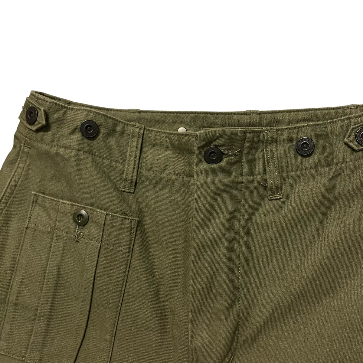 NIGEL CABOURN ARMY CARGO SHORTハーフパンツ8044 00 51012 古着・中古-7枚目のアイテム画像