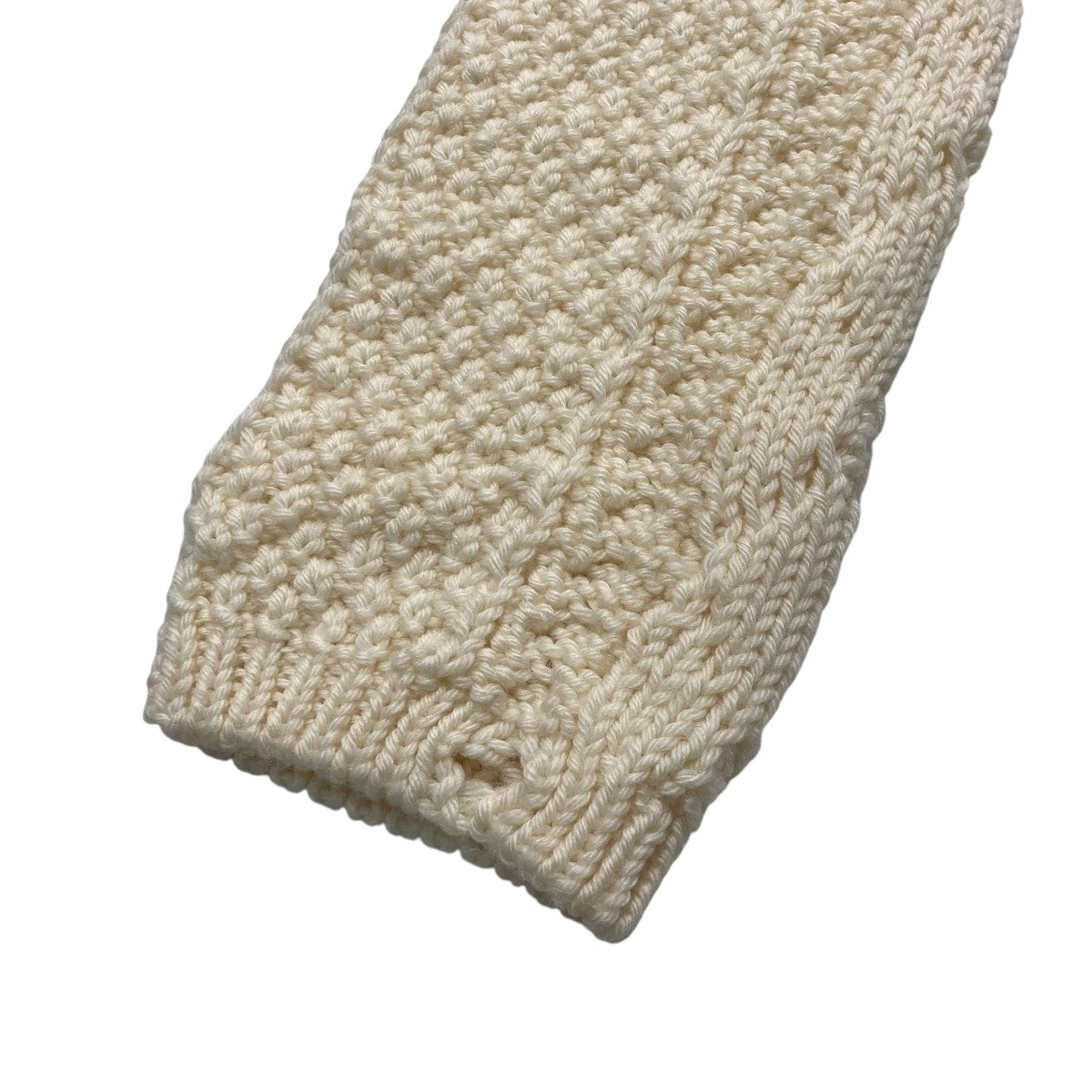 Maison Margiela 21AWdestroyed wool sweater厚手ケーブル編みニットS50GP0252 S17833 古着・中古-5枚目のアイテム画像