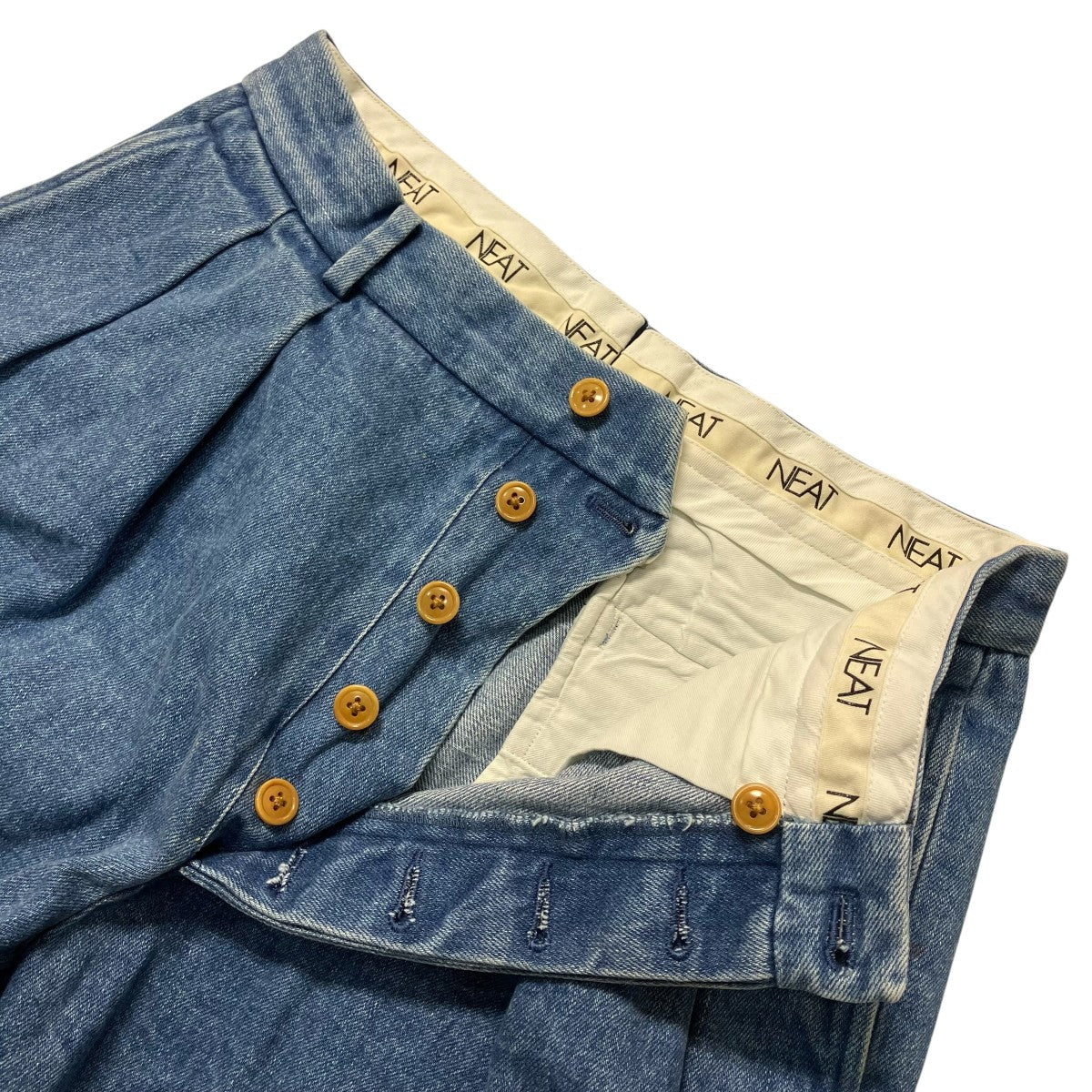 NEAT デニムハーフパンツ 古着・中古-3枚目のアイテム画像