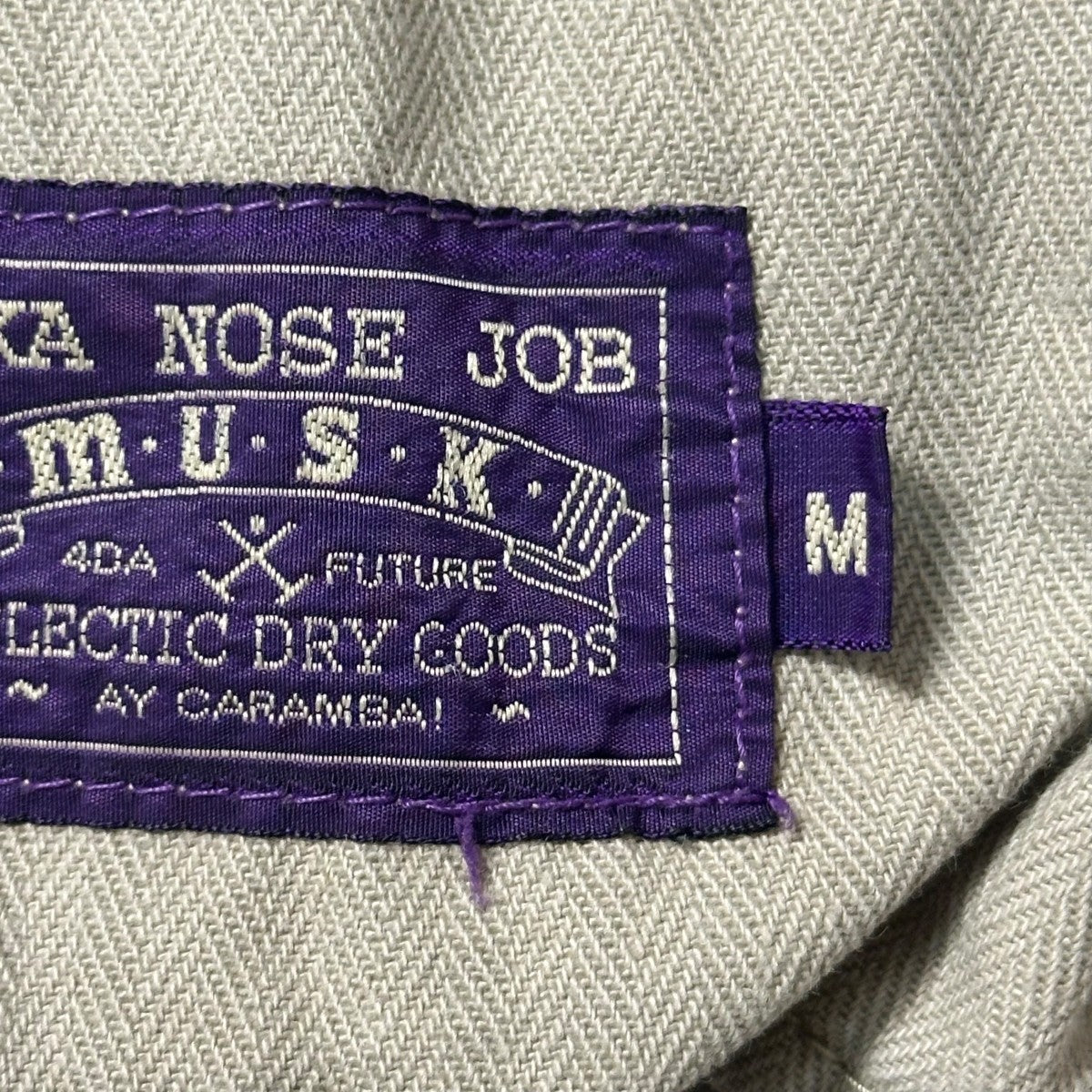 MUSK AKA NOSE JOB 03AWコットンパンツ03AWMU P 03 古着・中古-8枚目のアイテム画像