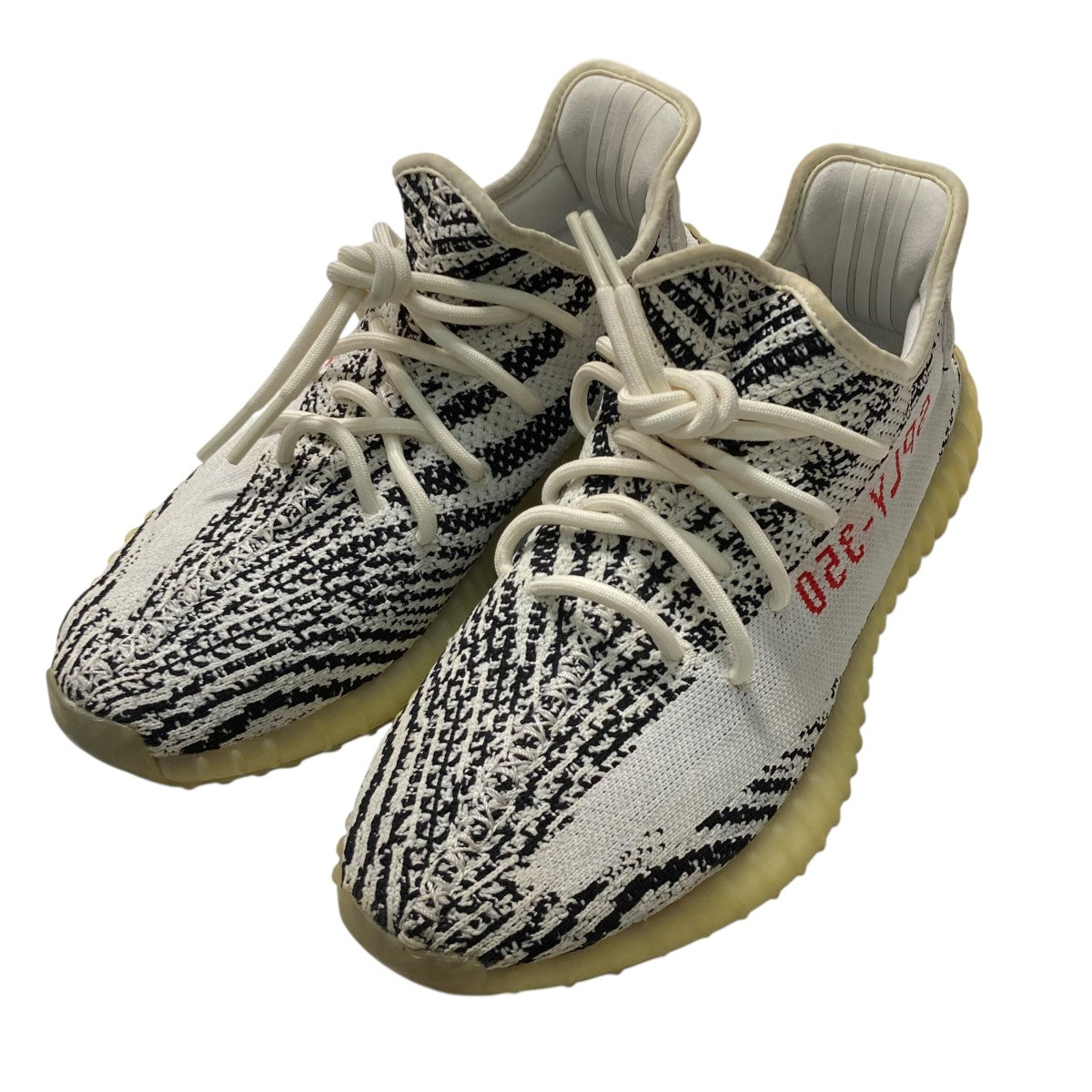 adidas adidas YEEZY Boost 350 V2 Zebra ミドルカットスニーカー CP9654 古着・中古-1枚目のアイテム画像
